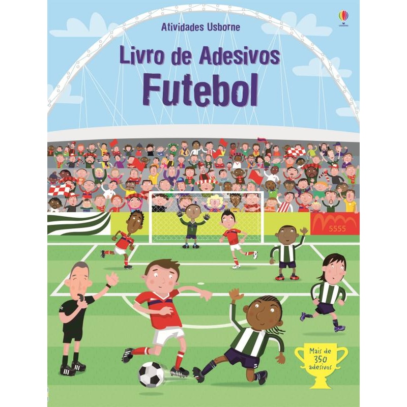 FUTEBOL : LIVRO DE ADESIVOS