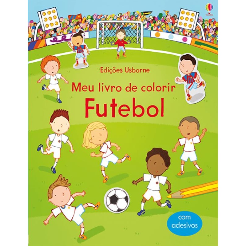 FUTEBOL : MEU LIVRO DE COLORIR - Livraria Loyola
