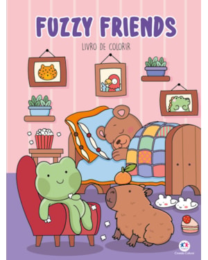 FUZZY FRIENDS - PARA COLORIR
