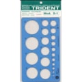 GABARITO TRIDENT CIRCULOGRAFO D-1