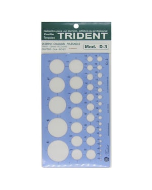 GABARITO  TRIDENT CIRCULOGRAFO D-3