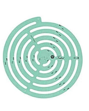 GABARITO TRIDENT CIRCULOGRAFO D-3