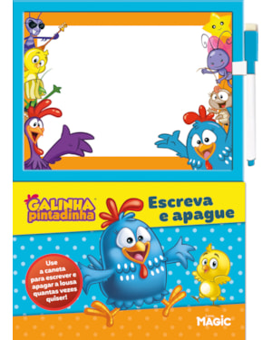 GALINHA PINTADINHA - ESCREVA E APAGUE