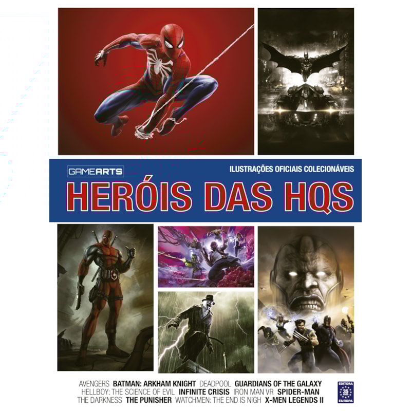 GAME ARTS - VOLUME 12: HERÓIS DAS HQS