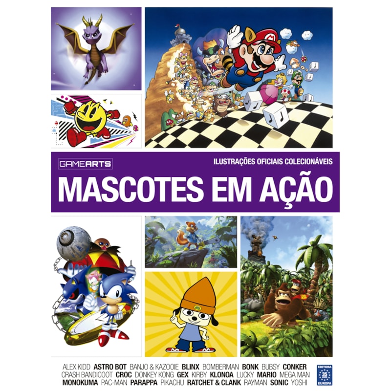 GAME ARTS - VOLUME 6: MASCOTES EM AÇÃO