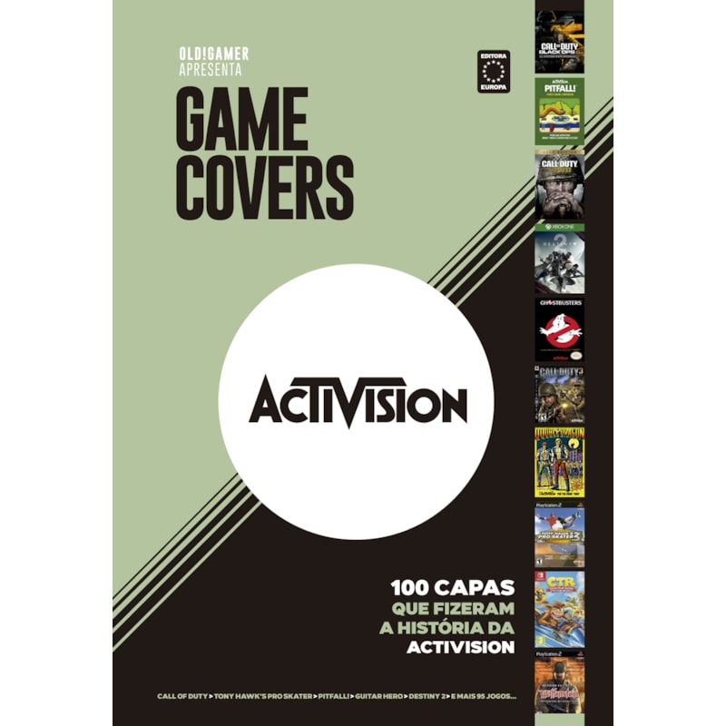 GAME COVERS - EVOLUÇÃO DAS MARCAS: ACTIVISION