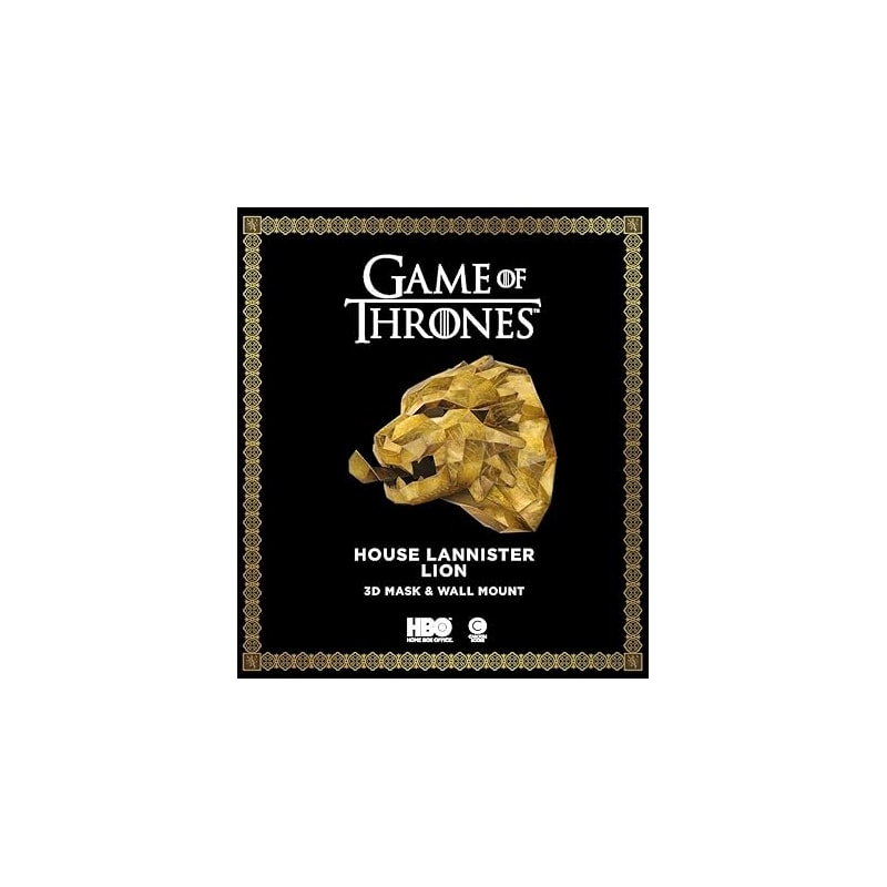 GAME OF THRONES MASK: HOUSE LANNISTER LION