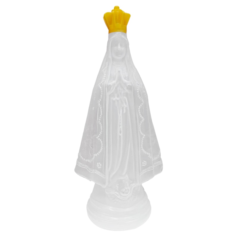 GARRAFA NOSSA SENHORA APARECIDA TRANSPARENTE 350ML