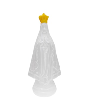 GARRAFA NOSSA SENHORA APARECIDA TRANSPARENTE 350ML