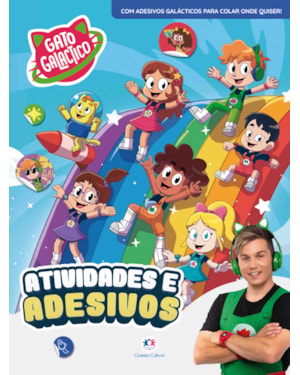 GATO GALACTICO - ATIVIDADES E ADESIVOS