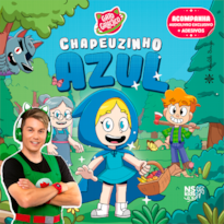 GATO GALÁCTICO EM CHAPEUZINHO AZUL - ACOMPANHA AUDIOBOOK EXCLUSIVO + CARTELA DE ADESIVOS