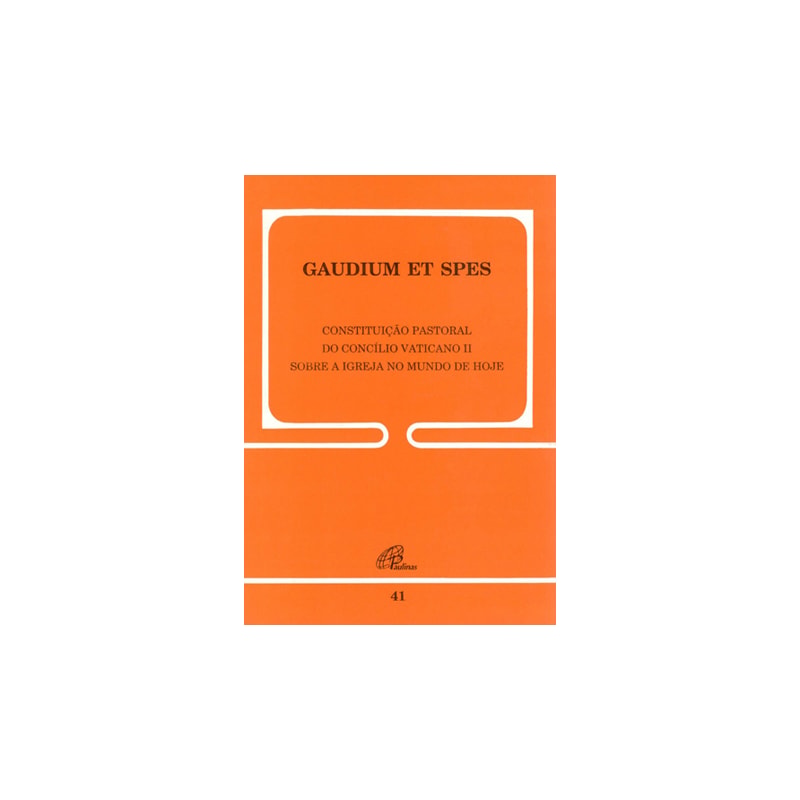 Gaudium et spes - 41: sobre a igreja no mundo de hoje