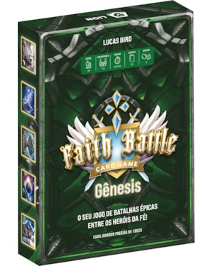 GÊNESIS FAITH BATTLE: JOGO DE CARTAS COLECIONÁVEIS BÍBLICO