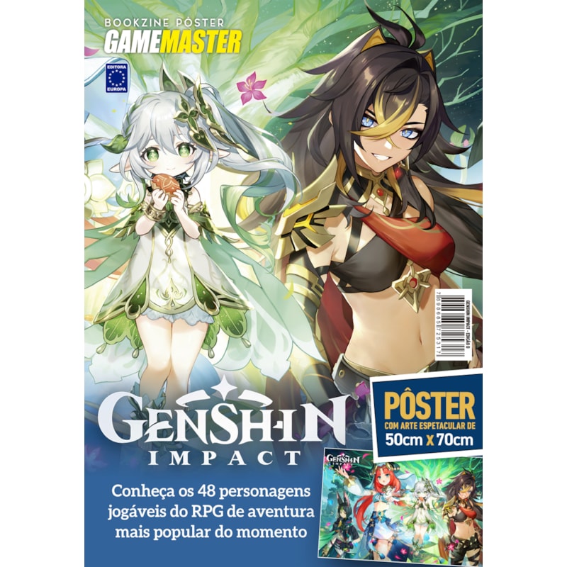 GENSHIN IMPACT - ARTE D - SUPERPÔSTER GAME MASTER