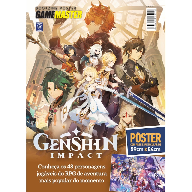 GENSHIN IMPACT - SUPERPÔSTER GAME MASTER