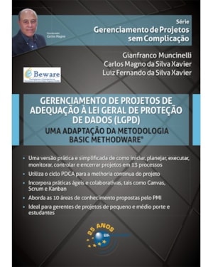 GERENCIAMENTO DE PROJETOS DE ADEQUAÇÃO À LEI GERAL DE PROTEÇÃO DE DADOS (LGPD)