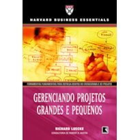 GERENCIANDO PROJETOS GRANDES E PEQUENOS