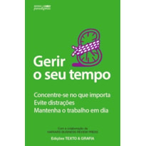 GERIR O SEU TEMPO