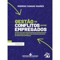 GESTÃO DE CONFLITOS ENTRE EMPREGADOS 2ª EDIÇÃO