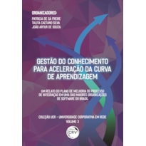 GESTÃO DO CONHECIMENTO PARA ACELERAÇÃO DA CURVA DA APRENDIZAGEM: UM RELATO DO PLANO DE MELHORIA DO PROCESSO DE INTEGRAÇÃO EM UMA DAS MAIORES ORGANIZAÇÕES DE SOFTWARE BRASILEIRAS COLEÇÃO UCR UNIVERSIDADE CORPORATIVA EM REDE VOLUME 3