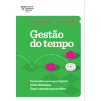 GESTÃO DO TEMPO (SUA CARREIRA EM 20 MINUTOS - HBR): CONCENTRE-SE NO QUE IMPORTA. EVITE DISTRAÇÕES. FAÇA O QUE TEM QUE SER FEITO.