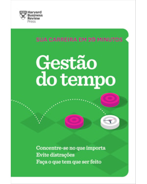 GESTÃO DO TEMPO (SUA CARREIRA EM 20 MINUTOS - HBR): CONCENTRE-SE NO QUE IMPORTA. EVITE DISTRAÇÕES. FAÇA O QUE TEM QUE SER FEITO.