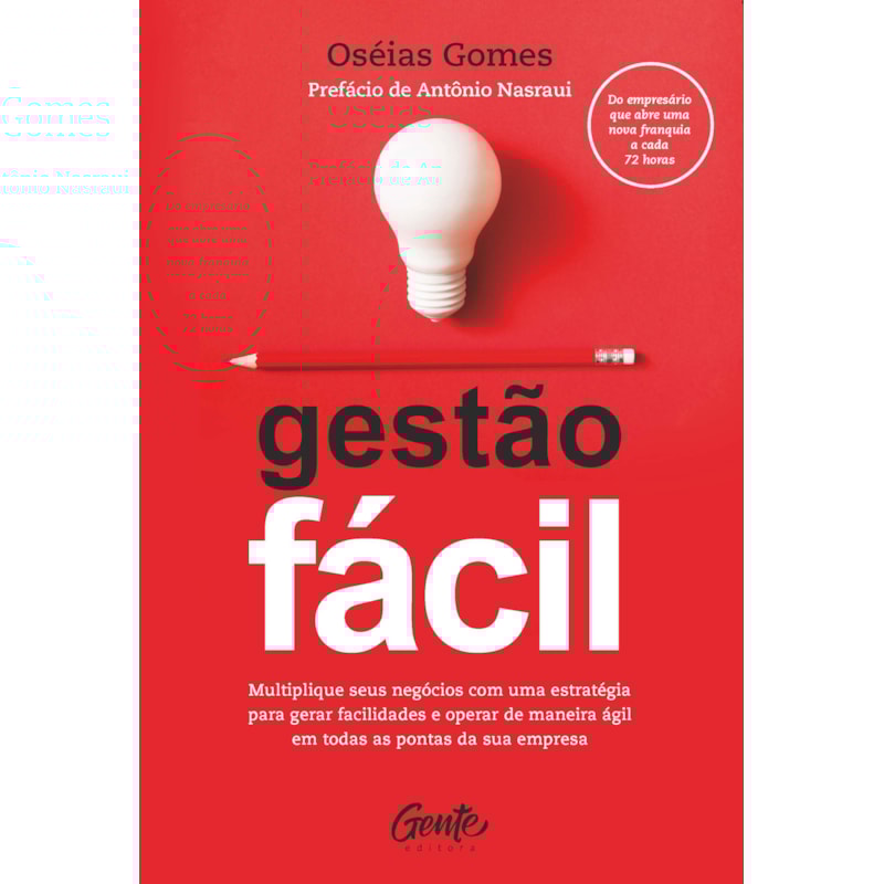 GESTÃO FÁCIL: MULTIPLIQUE SEUS NEGÓCIOS COM UMA ESTRATÉGIA PARA GERAR FACILIDADES E OPERAR DE MANEIRA ÁGIL EM TODAS AS PONTAS DA SUA EMPRESA