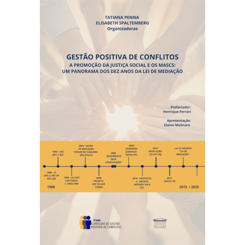 Gestão Positiva de Conflitos - A Promoção da Justiça Social e os Mascs - Um Panorama dos dez anos da Lei de Mediação