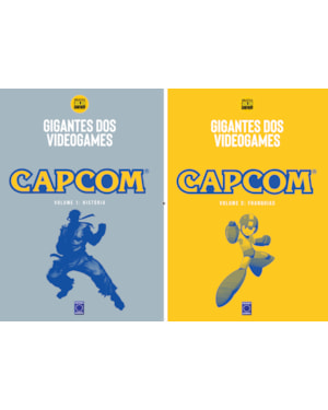 GIGANTES DO VIDEOGAME: CAPCOM (COMBO 2 VOLUMES)