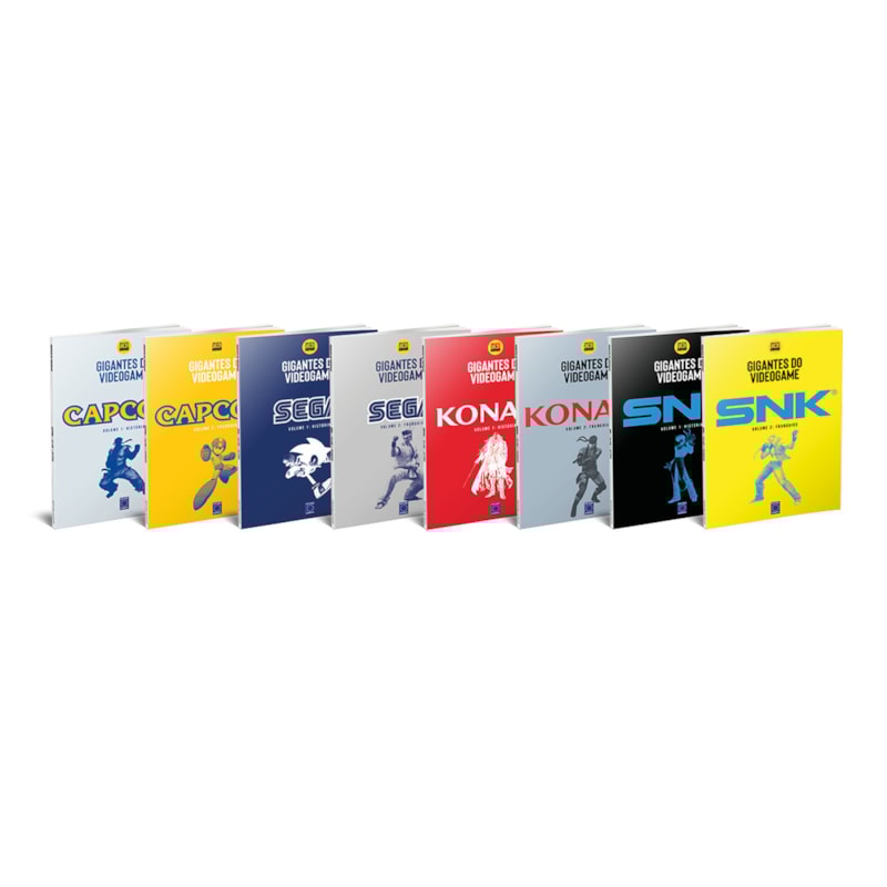 GIGANTES DO VIDEOGAME (COLEÇÃO COMPLETA - 8 LIVROS)