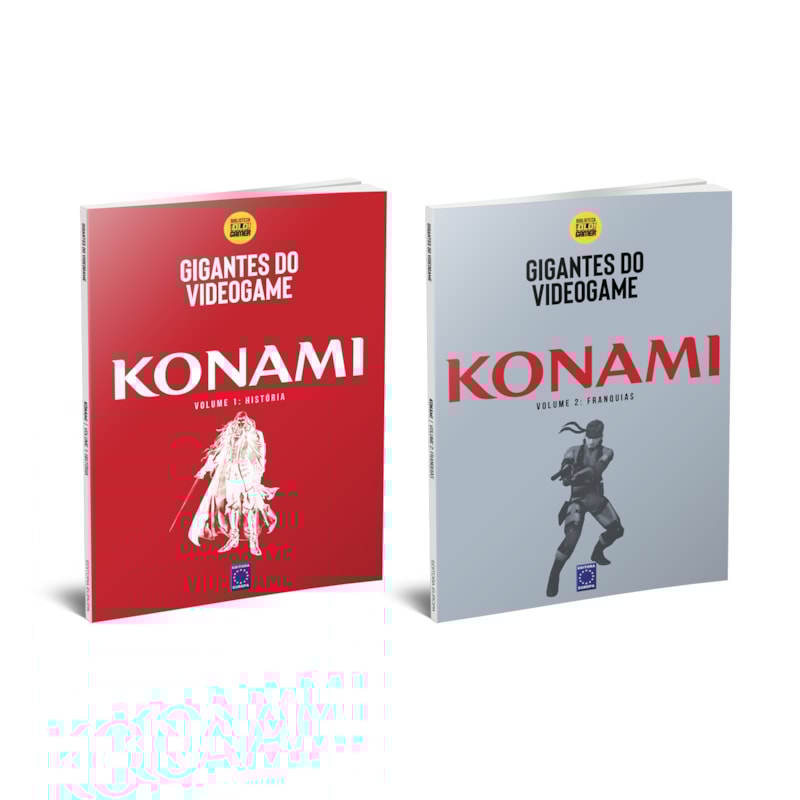 GIGANTES DO VIDEOGAME: KONAMI (COMBO 2 VOLUMES)