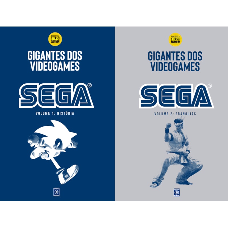 GIGANTES DO VIDEOGAME: SEGA (COMBO 2 VOLUMES)