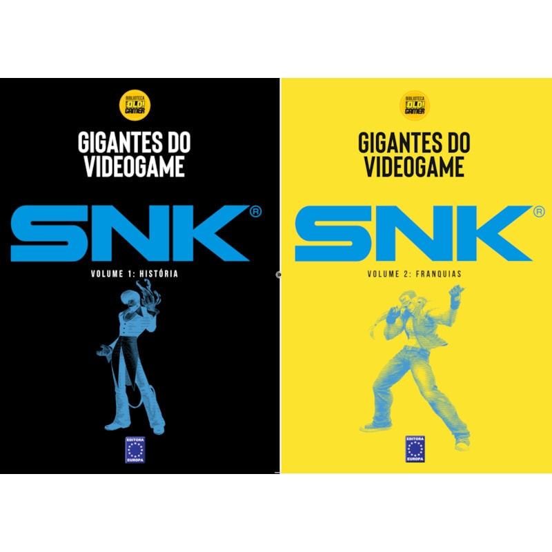 GIGANTES DO VIDEOGAME: SNK (COMBO 2 VOLUMES)