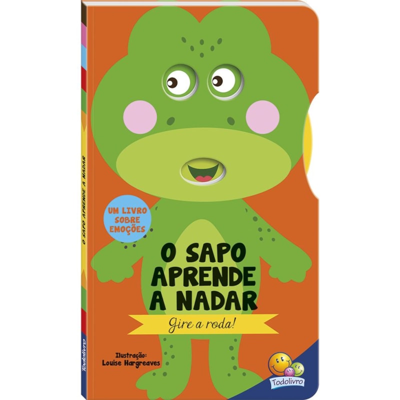 GIRE O DISCO! UM LIVRO SOBRE EMOÇÕES: SAPO