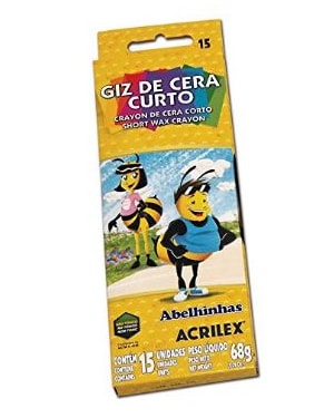 GIZ DE CERA CURTO C/ 15 UNIDADES