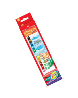 GIZ DE CERA FABER CASTELL 18 CORES CURTON 141018