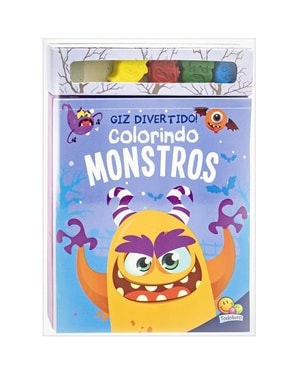 Giz Divertido! Colorindo Monstros