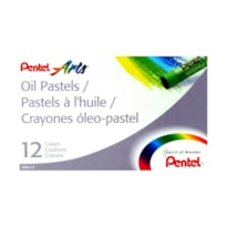 GIZ PENTEL PASTEL OIL COM 12 CORES