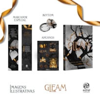 GLEAM + BRINDES: LIVRO 3 DA SÉRIE A PRISIONEIRA DOURADA