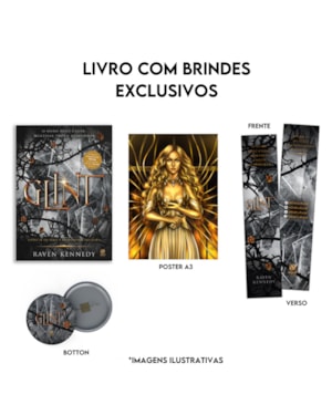 GLINT + BRINDES: LIVRO 2 DA SÉRIE A PRISIONEIRA DOURADA