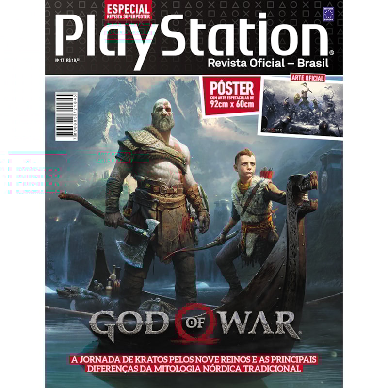 GOD OF WAR MITOLOGIA - SUPERPÔSTER PLAYSTATION