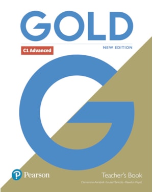 GOLD C1 ADVANCED NEW EDITION TEACHERS BOOK