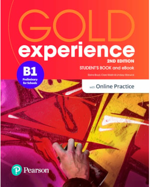 GOLD EXPERIENCE (2ND EDITION) B1 STUDENT BOOK + ONLINE