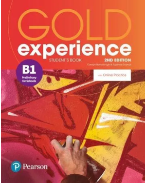GOLD EXPERIENCE (2ND EDITION) B1 STUDENT BOOK + ONLINE + BENCHMARK YLE