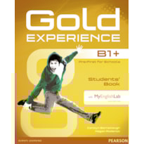 GOLD EXPERIENCE B1+ STUDENTS BOOK WITH DVD-ROM AND MYLAB PACK