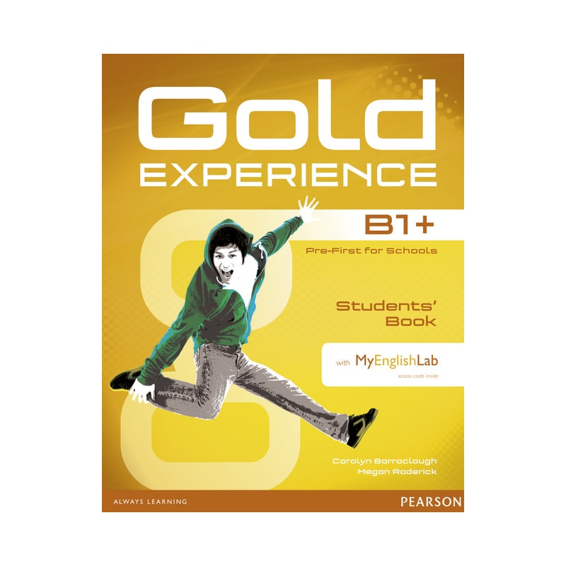 GOLD EXPERIENCE B1+ STUDENTS BOOK WITH DVD-ROM AND MYLAB PACK