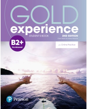GOLD EXPERIENCE B2+ STUDENTS BOOK WITH ONLINE PRACTICE PACK