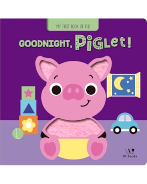 Goodnight, piglet! - Felt Book
