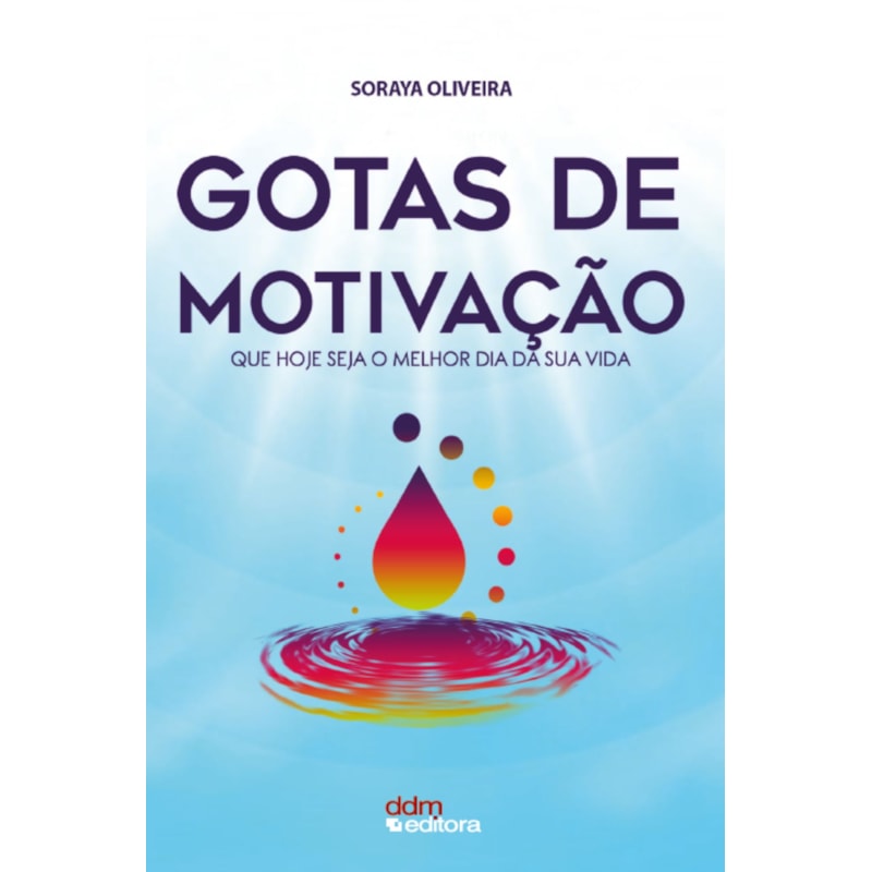 GOTAS DE MOTIVAÇÃO - QUE HOJE SEJA O MELHOR DIA DA SUA VIDA