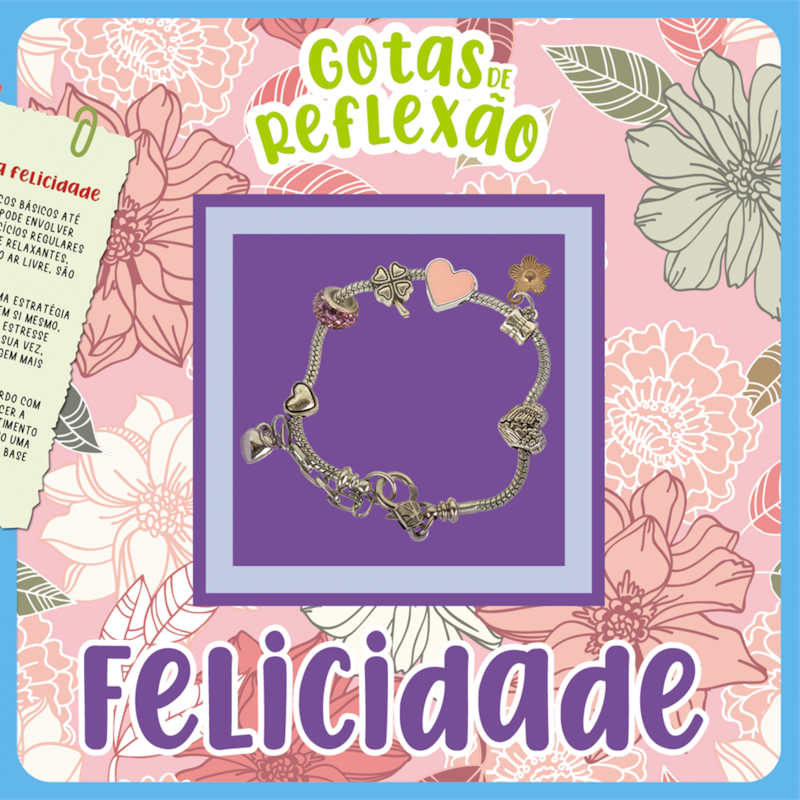 GOTAS DE REFLEXÃO - FELICIDADE